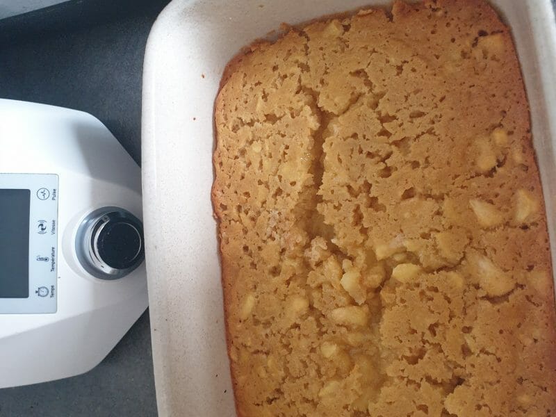 Cliquez pour zoomer ! Moelleux aux pommes Thermomix par anne_lyse