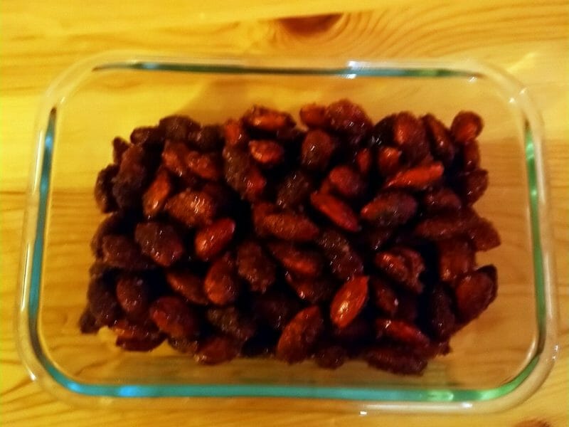 Cliquez pour zoomer ! Amandes grillées à la cannelle et au miel Thermomix par 🌟Blandine🌟