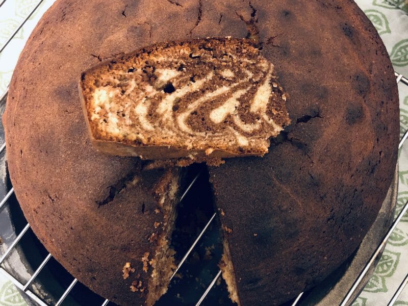 Cliquez pour zoomer ! Gâteau zébré Thermomix par meganehrd