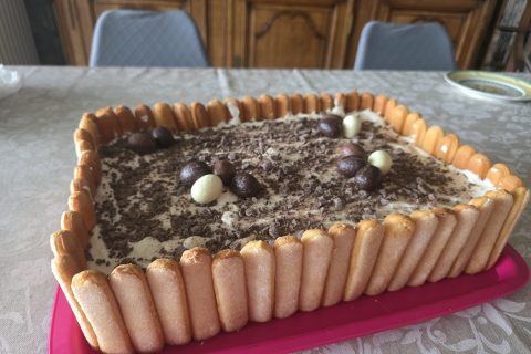 Cliquez pour zoomer ! Charlotte poire chocolat Thermomix par Carofaf