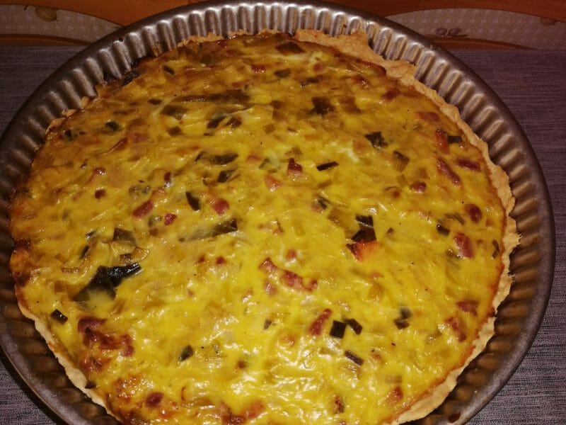 Cliquez pour zoomer ! Tarte aux poireaux Thermomix par christelle_93