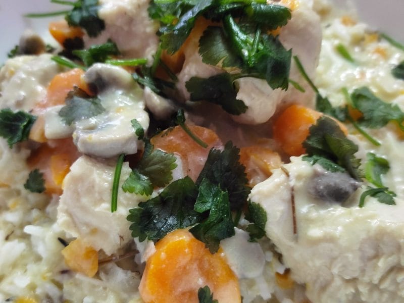 Cliquez pour zoomer ! Blanquette de poulet Thermomix par bezu1964