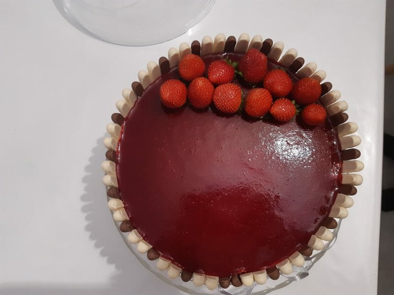 Cliquez pour zoomer ! Bavarois aux framboises Thermomix par virginie_154