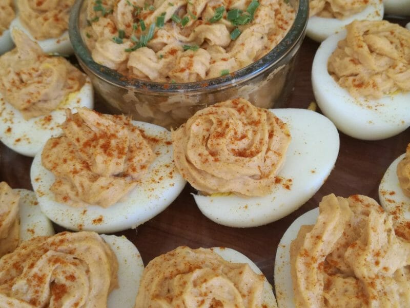 Cliquez pour zoomer ! Oeufs mimosa Thermomix par jami34