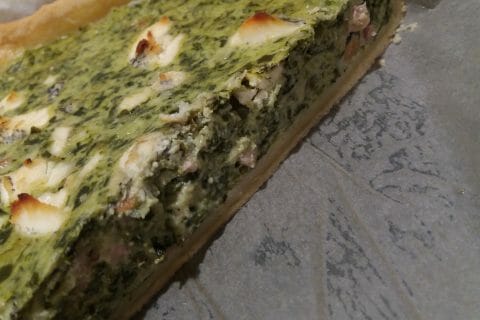 Cliquez pour zoomer ! Quiche épinards et lardons Thermomix par celine_cmn