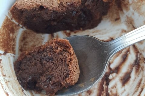 Cliquez pour zoomer ! Moelleux au chocolat cœur fondant Thermomix par celine_cmn