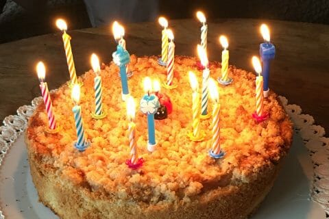 Cliquez pour zoomer ! Tarte aux pommes façon crumble Thermomix par ismeriefontaine