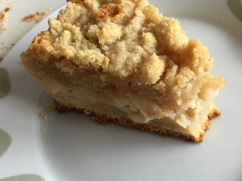 Cliquez pour zoomer ! Tarte aux pommes façon crumble Thermomix par ismeriefontaine
