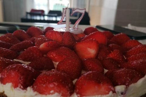 Cliquez pour zoomer ! Tarte aux fraises sans cuisson Thermomix par Valérie_31770