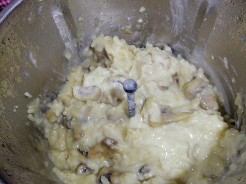 Cliquez pour zoomer ! Risotto poulet et champignons Thermomix par steph_40