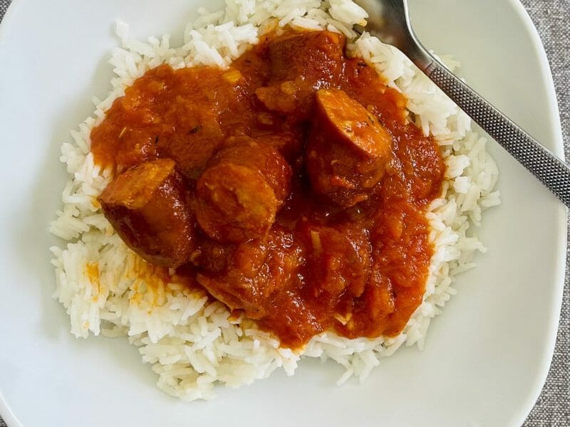 Cliquez pour zoomer ! Rougail saucisse Thermomix par margot646