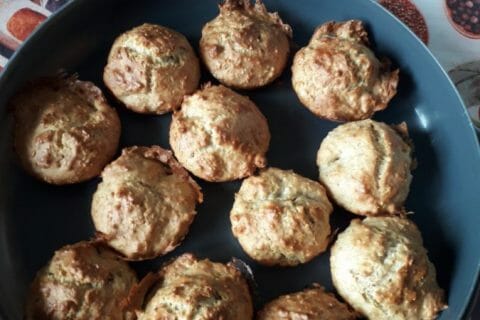 Cliquez pour zoomer ! Muffins au son d’avoine et aux pépites de chocolat au Thermomix