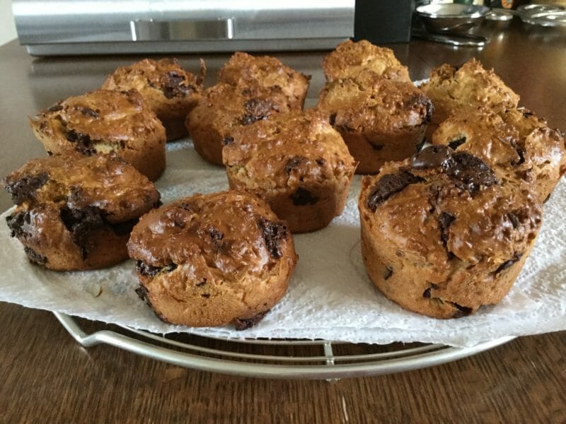 Cliquez pour zoomer ! Muffins au son d’avoine et aux pépites de chocolat Thermomix par Maryxmas29
