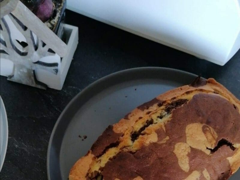 Cliquez pour zoomer ! Marbré au chocolat Thermomix par valou_56