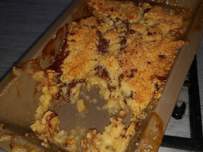 Cliquez pour zoomer ! Crumble aux Pommes Thermomix par poupi57