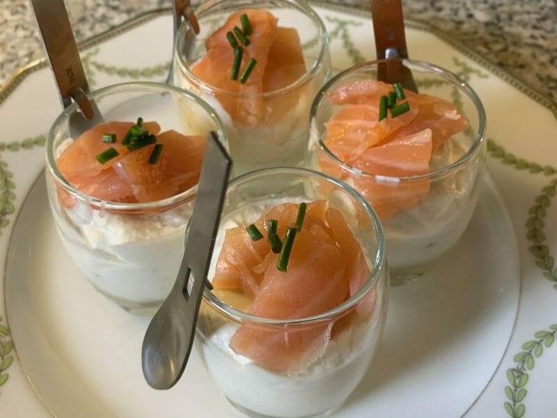 Cliquez pour zoomer ! Mousse d’asperges au saumon fumé Thermomix par ladylay14