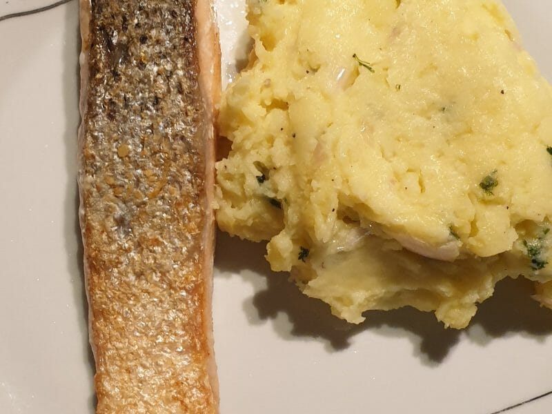 Cliquez pour zoomer ! Ecrasé de pommes de terre et saumon Thermomix par claire0401