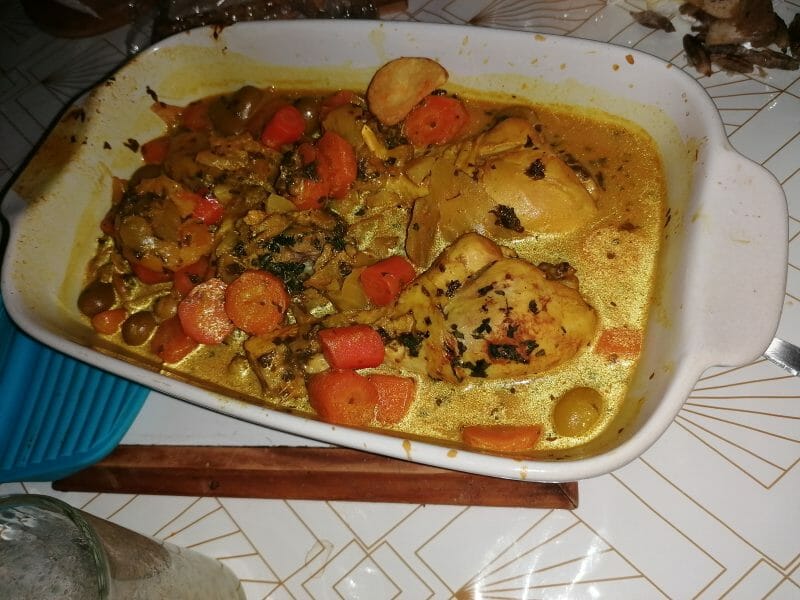 Cliquez pour zoomer ! Tajine de poulet aux olives Thermomix par seveamar65