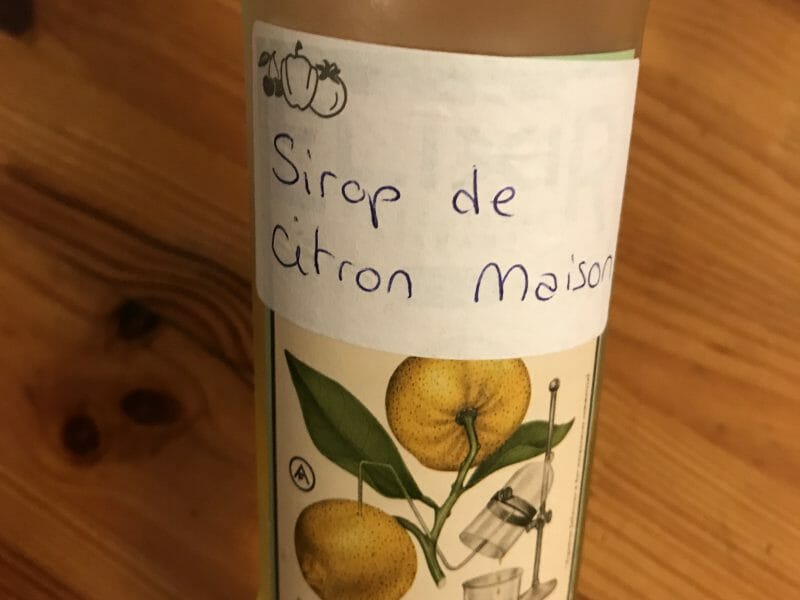 Cliquez pour zoomer ! Sirop de citron Thermomix par crucru06110