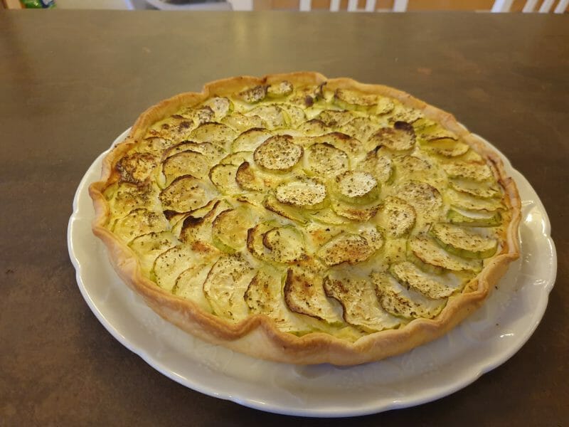 Cliquez pour zoomer ! Tarte courgettes et ricotta Thermomix par sophie_63350