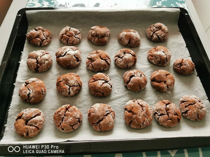 Cliquez pour zoomer ! Craquelés au chocolat Thermomix par alex_mysli_78