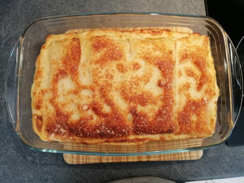 Cliquez pour zoomer ! Lasagnes au saumon et poireaux Thermomix par matinette