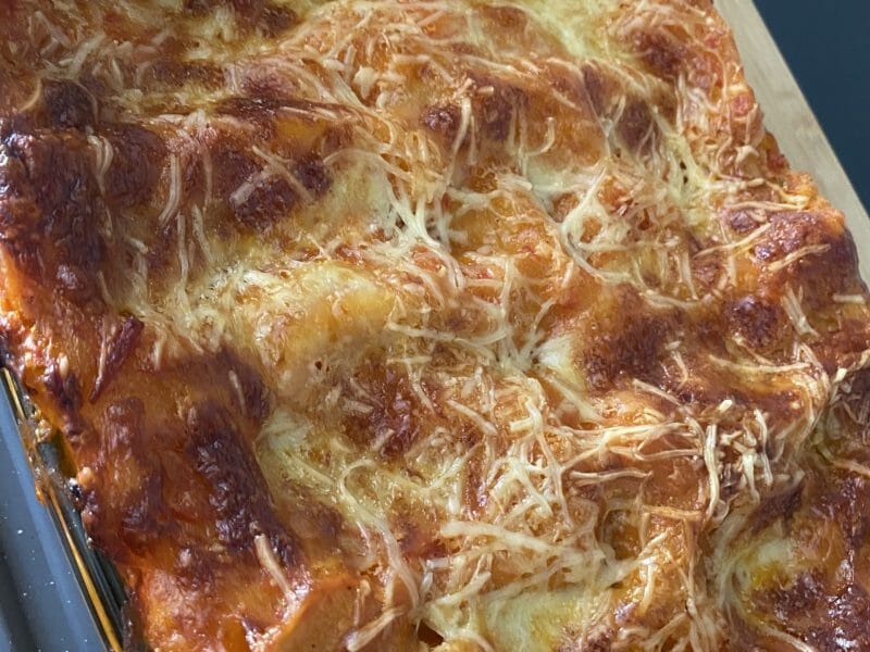 Cliquez pour zoomer ! Lasagnes au poulet et poivrons Thermomix par ju59140