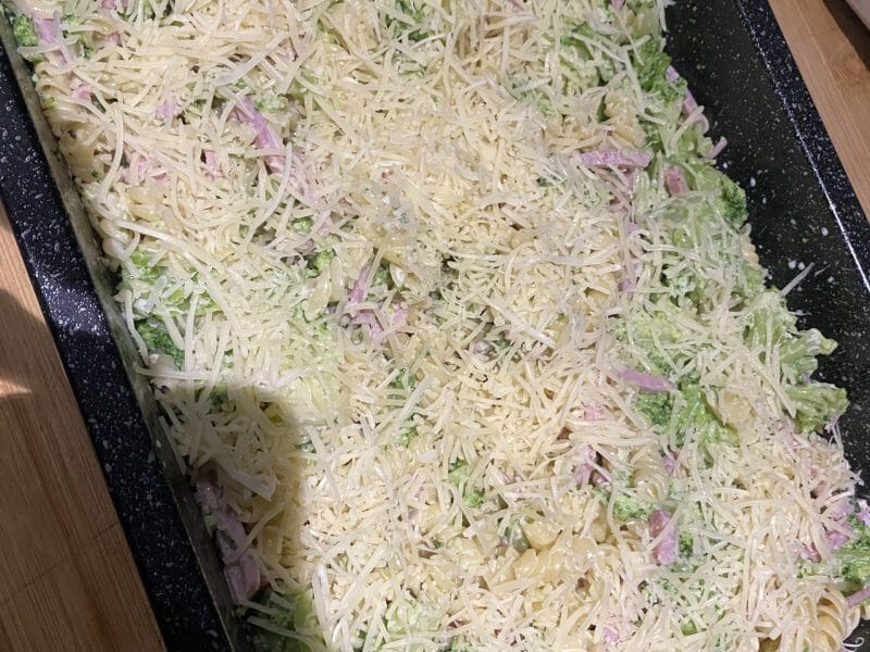 Cliquez pour zoomer ! Gratin de pâtes au brocoli Thermomix par ju59140