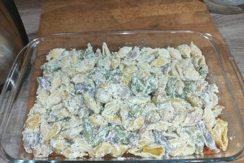 Cliquez pour zoomer ! Gratin de conchiglioni aux trois fromages Thermomix par flora_10