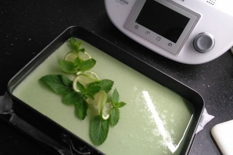 Cliquez pour zoomer ! Bavarois Mojito Thermomix par miamandine