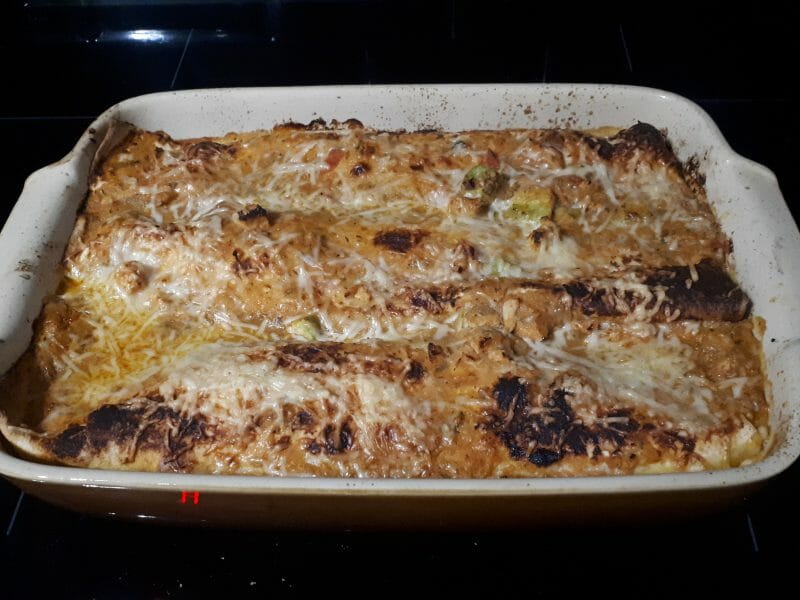 Cliquez pour zoomer ! Enchiladas au poulet Thermomix par Bichon88