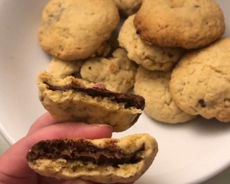 Cliquez pour zoomer ! Cookies fourrés au nutella Thermomix par emilykrt