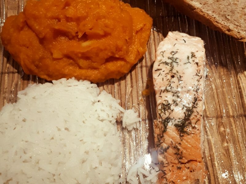 Cliquez pour zoomer ! Purée de potimarron au chorizo Thermomix par didinebrune