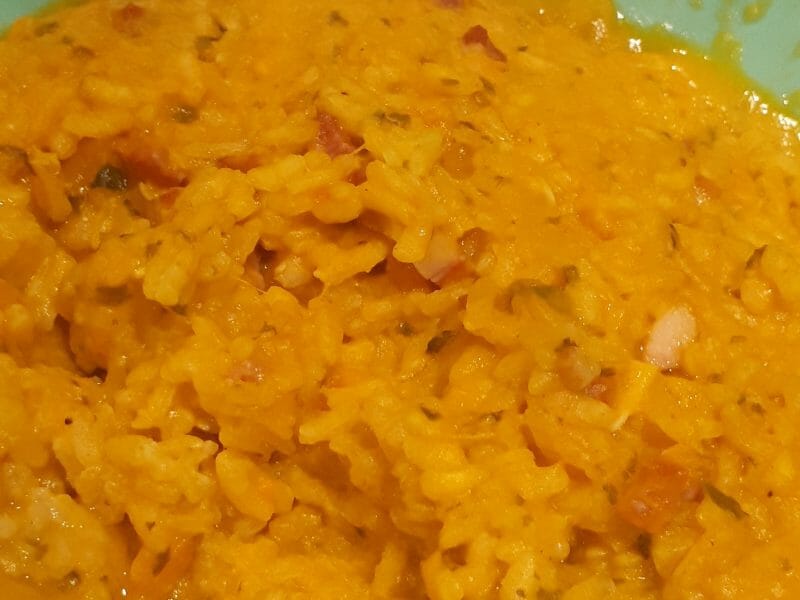 Cliquez pour zoomer ! Risotto au potimarron Thermomix par didinebrune