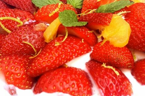 Cliquez pour zoomer ! Tarte aux fraises sans cuisson Thermomix par didinebrune