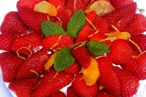 Cliquez pour zoomer ! Tarte aux fraises sans cuisson Thermomix par didinebrune