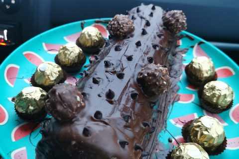 Cliquez pour zoomer ! Bûche Ferrero Rocher Thermomix par mar_7