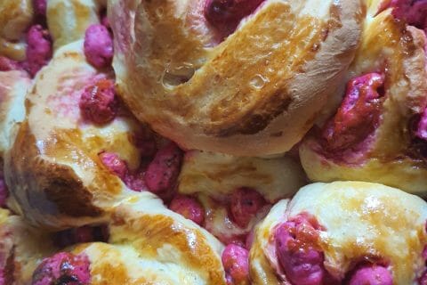 Cliquez pour zoomer ! Brioche aux pralines roses Thermomix par severine_88