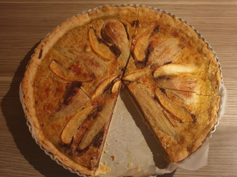 Cliquez pour zoomer ! Tarte poires et chocolat Thermomix par alexandredu26