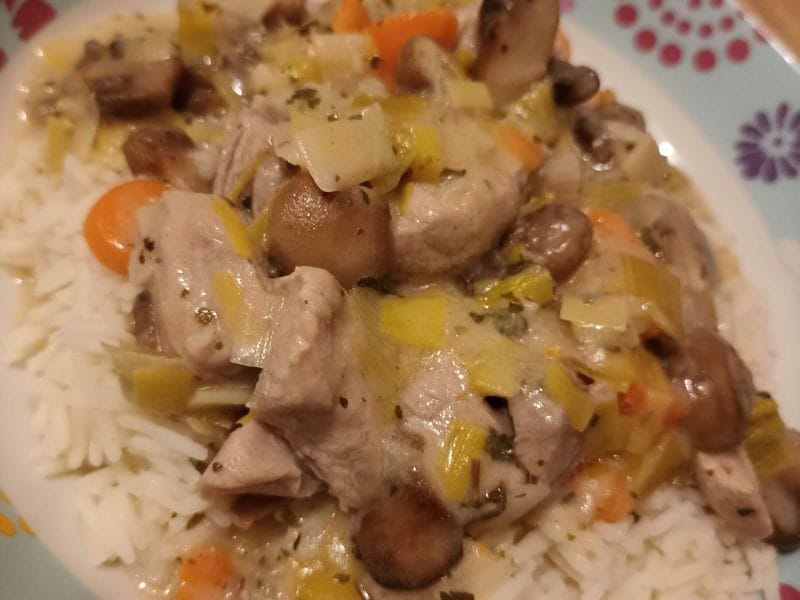 Cliquez pour zoomer ! Filet mignon façon blanquette Thermomix par indy1984