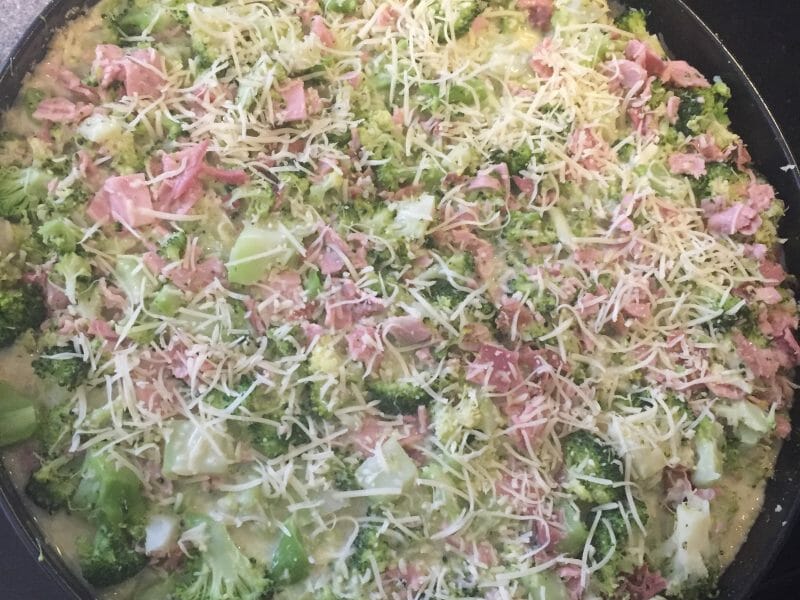 Cliquez pour zoomer ! Quiche au brocoli et jambon Thermomix par K-ryne 🌹