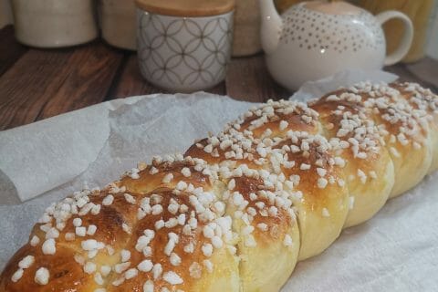 Cliquez pour zoomer ! Brioche tressée à la mie filante Thermomix par wafa_5