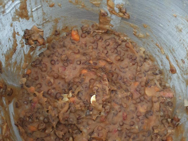 Cliquez pour zoomer ! Lentilles et ses saucisses Thermomix par Jn