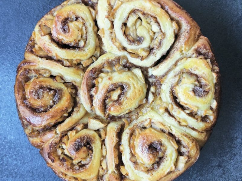 Cliquez pour zoomer ! Roulés aux pommes et à la cannelle Thermomix par Natacha-au-petit-soin
