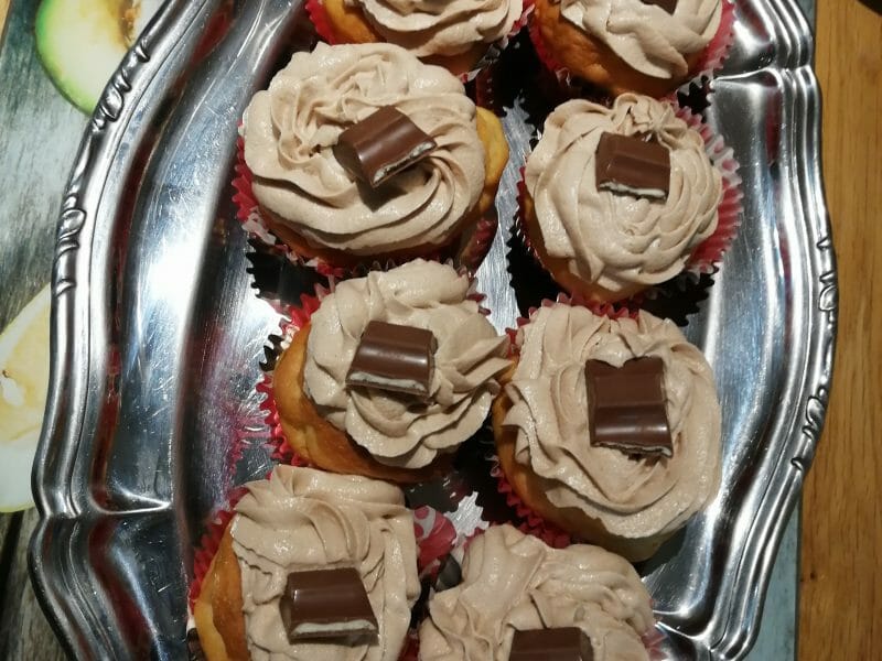 Cliquez pour zoomer ! Cupcakes Kinder Thermomix par mari73