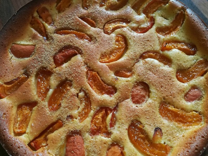 Cliquez pour zoomer ! Far aux abricots Thermomix par niokita