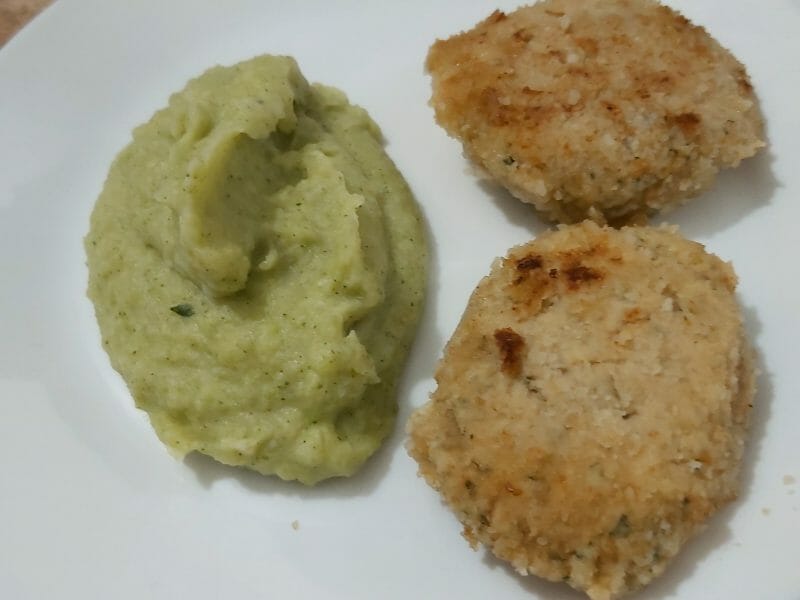 Cliquez pour zoomer ! Purée de brocolis et pommes de terre Thermomix par sandrine_yoco