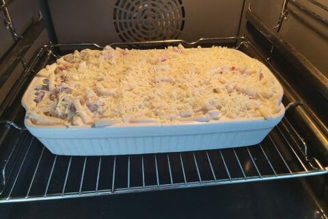 Cliquez pour zoomer ! Gratin de pâtes au fromage blanc Thermomix par sandrine_yoco