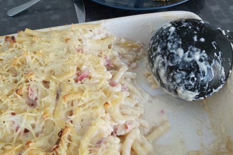 Cliquez pour zoomer ! Gratin de pâtes au fromage blanc Thermomix par sandrine_yoco