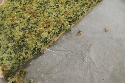 Cliquez pour zoomer ! Quiche épinards et lardons Thermomix par sandrine_yoco